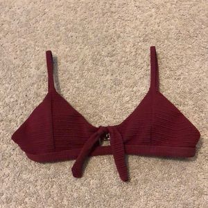 MAROON SWIMSUIT